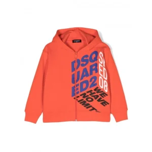 FELPA ARANCIONE DSQUARED2