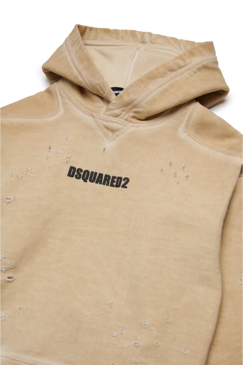 FELPA BEIGE DSQUARED2 - immagine 4