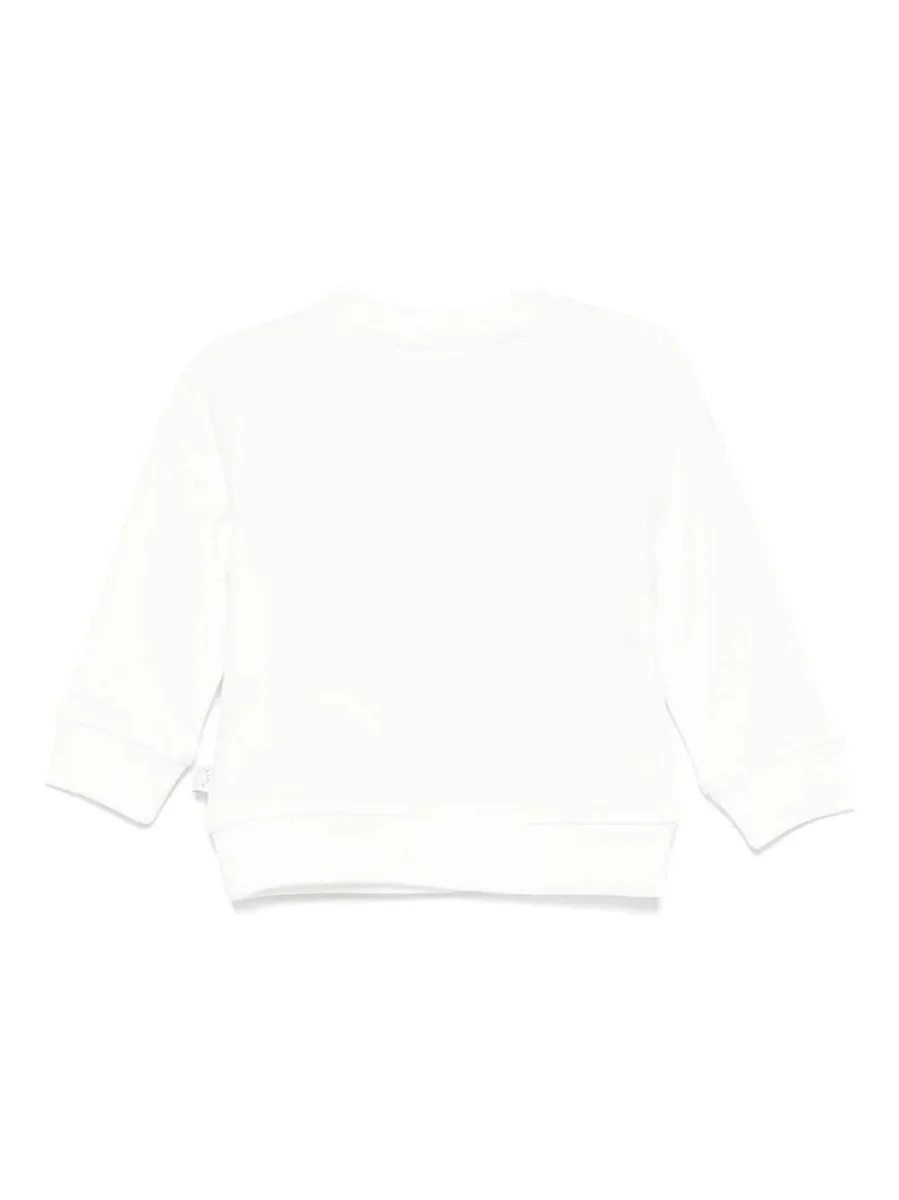 FELPA BIANCA CON FIORI COLORATI STELLA MCCARTNEY - immagine 3