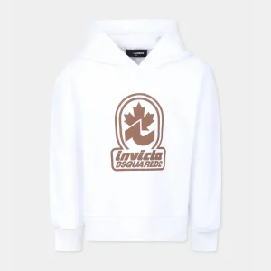 FELPA BIANCA DSQUARED2 X INVICTA