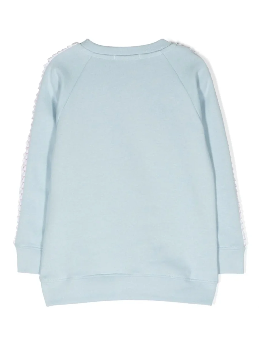FELPA CIELO CON STAMPA UNICORNO STELLA MCCARTNEY - immagine 3