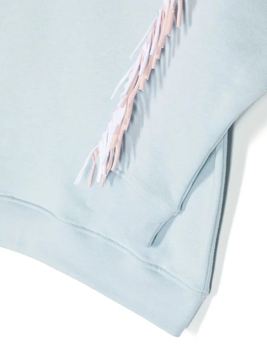 FELPA CIELO CON STAMPA UNICORNO STELLA MCCARTNEY - immagine 4