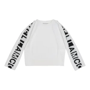 FELPA CON BANDA LOGO STELLA MCCARTNEY