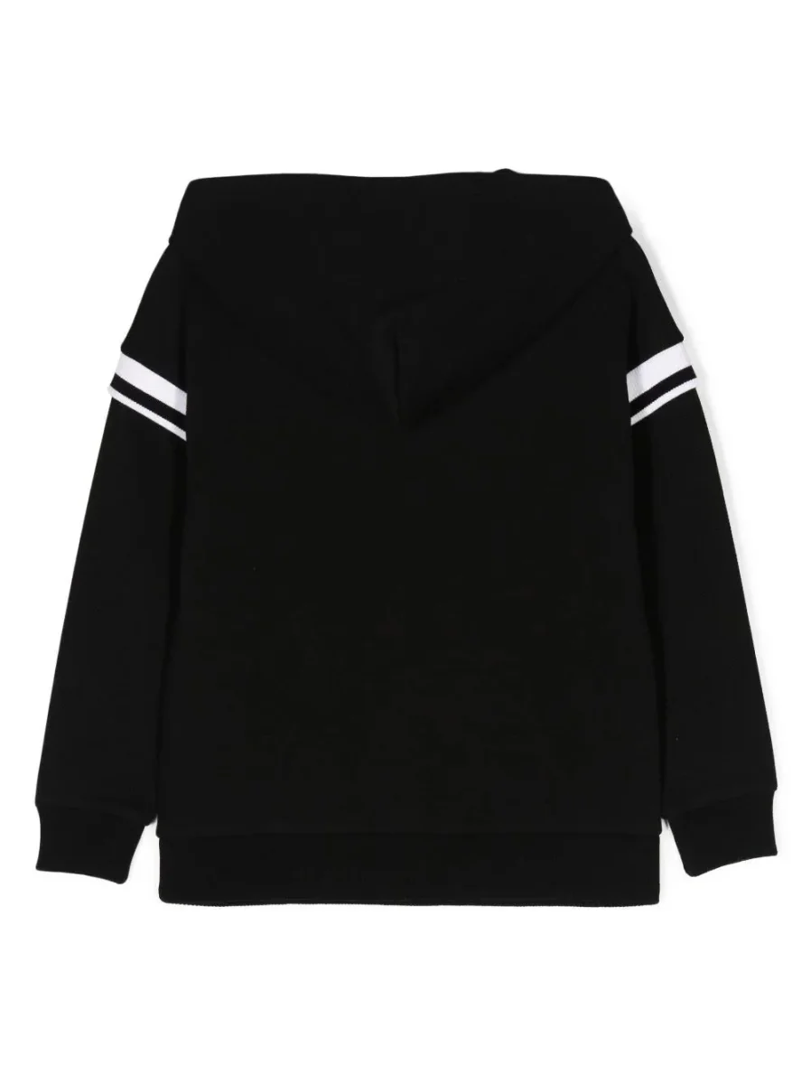 FELPA CON CAPPUCCIO NERO DKNY - immagine 3