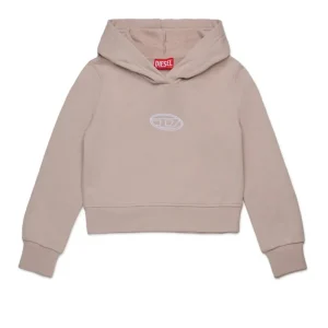 FELPA CON CAPPUCCIO ROSA CIPRIA DIESEL