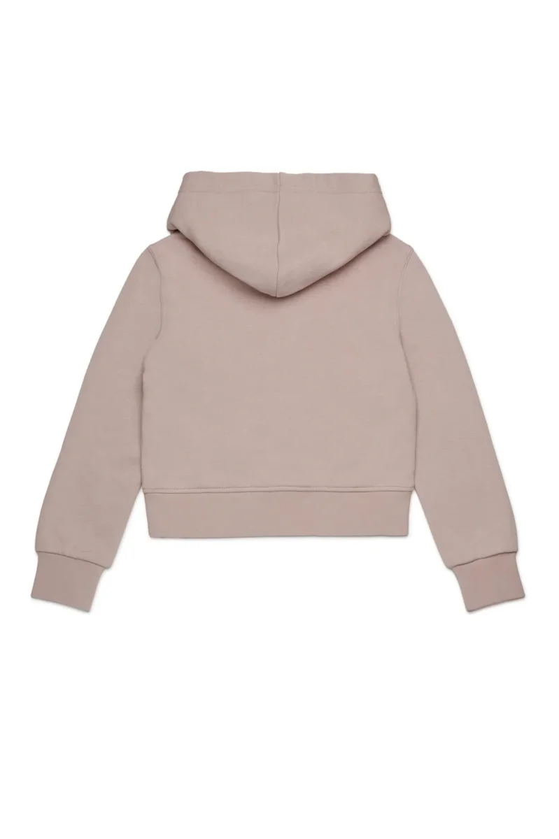 FELPA CON CAPPUCCIO ROSA CIPRIA DIESEL - immagine 3