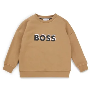 FELPA CON LOGO GOFFRATO HUGO BOSS