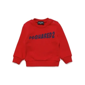 FELPA DSQUARED2 ROSSO