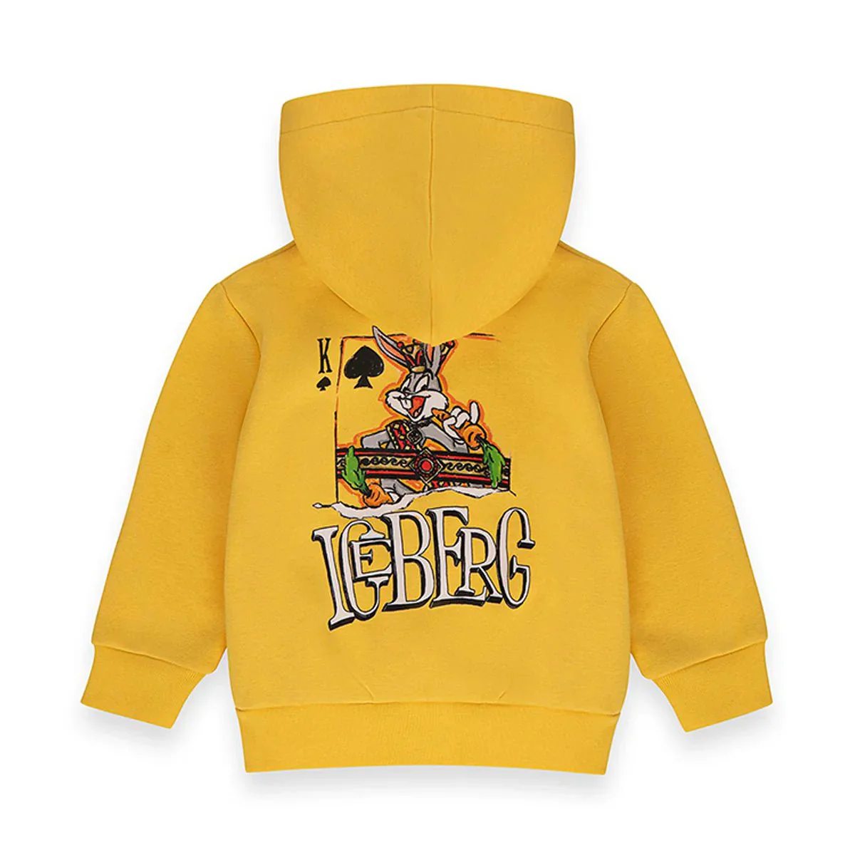 FELPA GIALLA CON LOGO ICEBERG - immagine 3