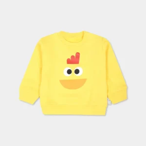 FELPA GIALLA CON STAMPA STELLA MCCARTNEY