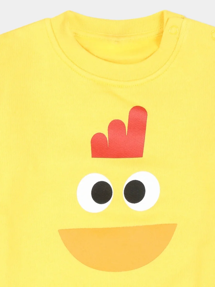 FELPA GIALLA CON STAMPA STELLA MCCARTNEY - immagine 4