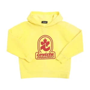 FELPA GIALLA DSQUARED2 X INVICTA