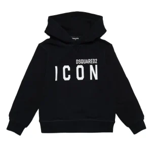FELPA ICON NERO DSQUARED2