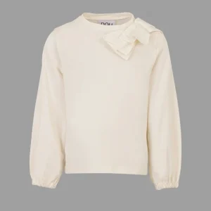 FELPA LATTE CON FIOCCO DOUUOD