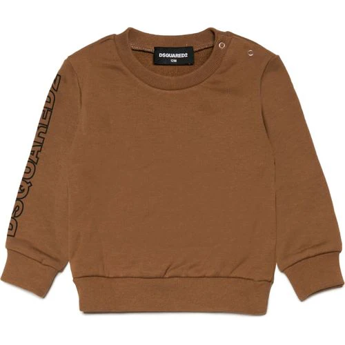 FELPA MARRONE DSQUARED2 - immagine 2