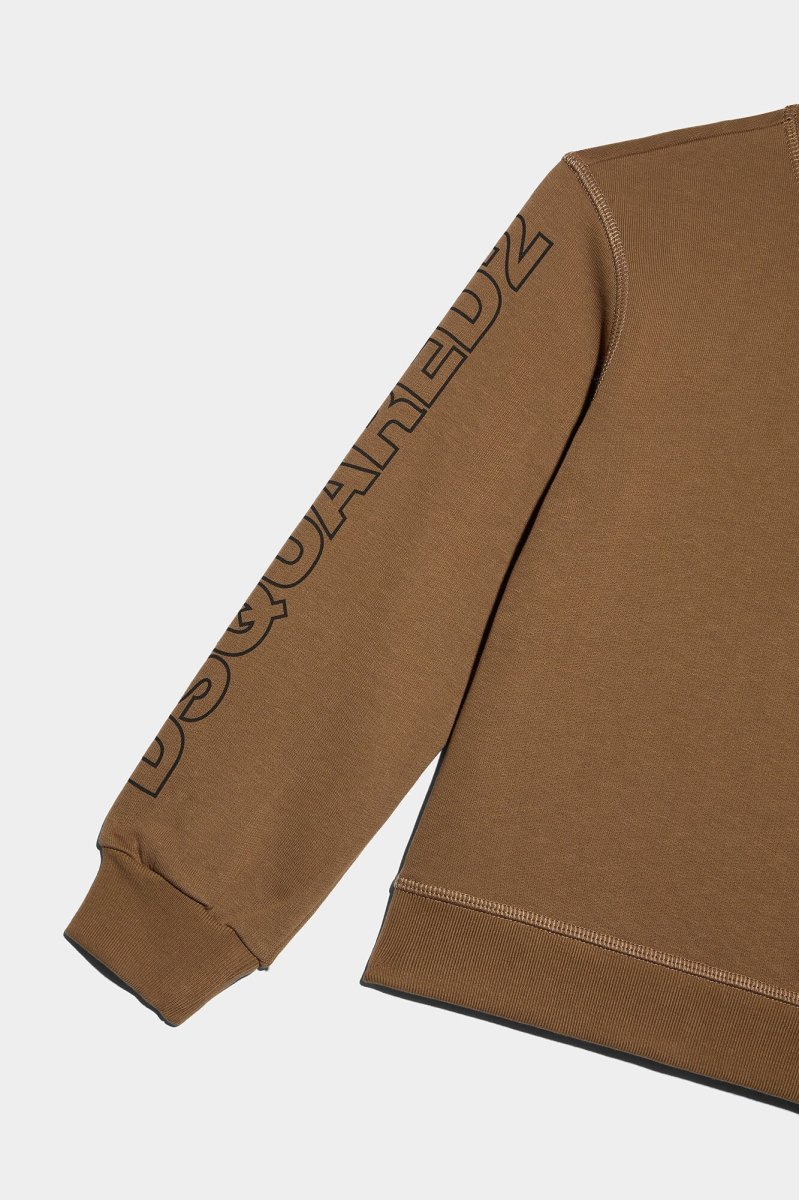 FELPA MARRONE DSQUARED2 - immagine 4