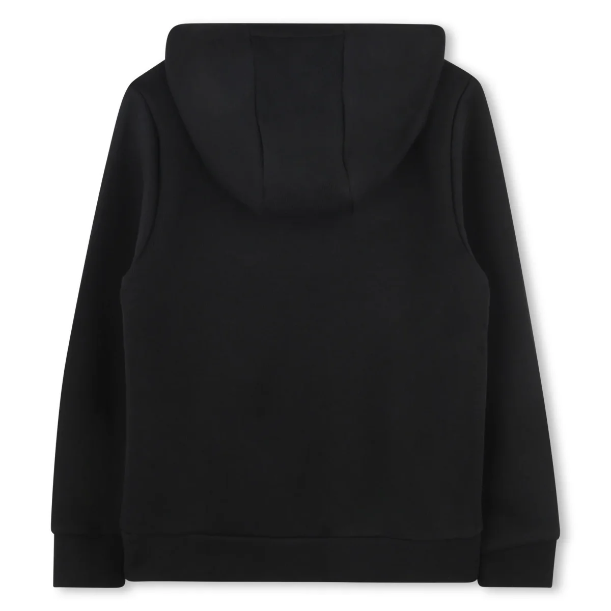 FELPA NERA CON CAPPUCCIO HUGO BOSS - immagine 3