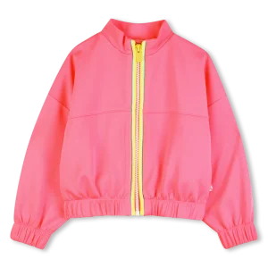 FELPA ROSA CON STAMPA SUL RETRO BILLIEBLUSH