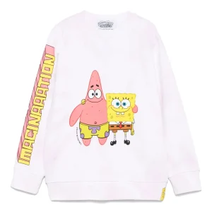 FELPA SFUMATA BIANCO-ROSA SPONGEBOB STELLA MCCARTNEY