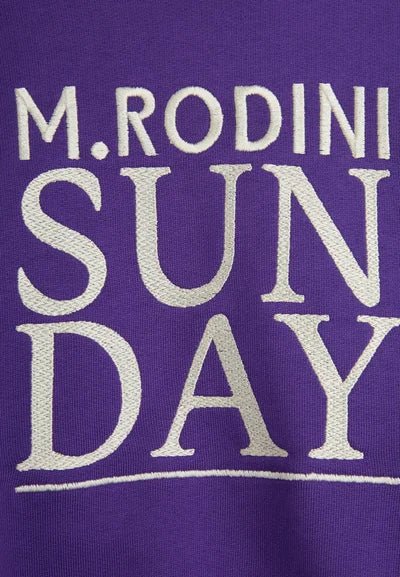 FELPA SUNDAY VIOLA MINI RODINI - immagine 5