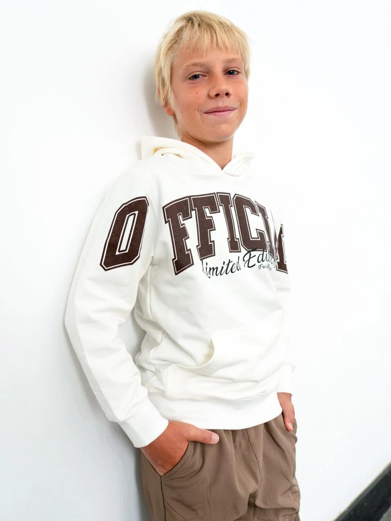 Felpa con scritta - immagine 2