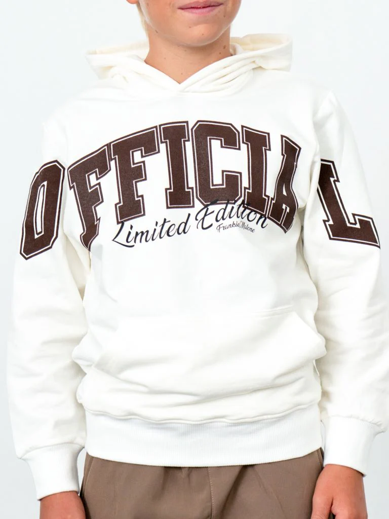 Felpa con scritta - immagine 4