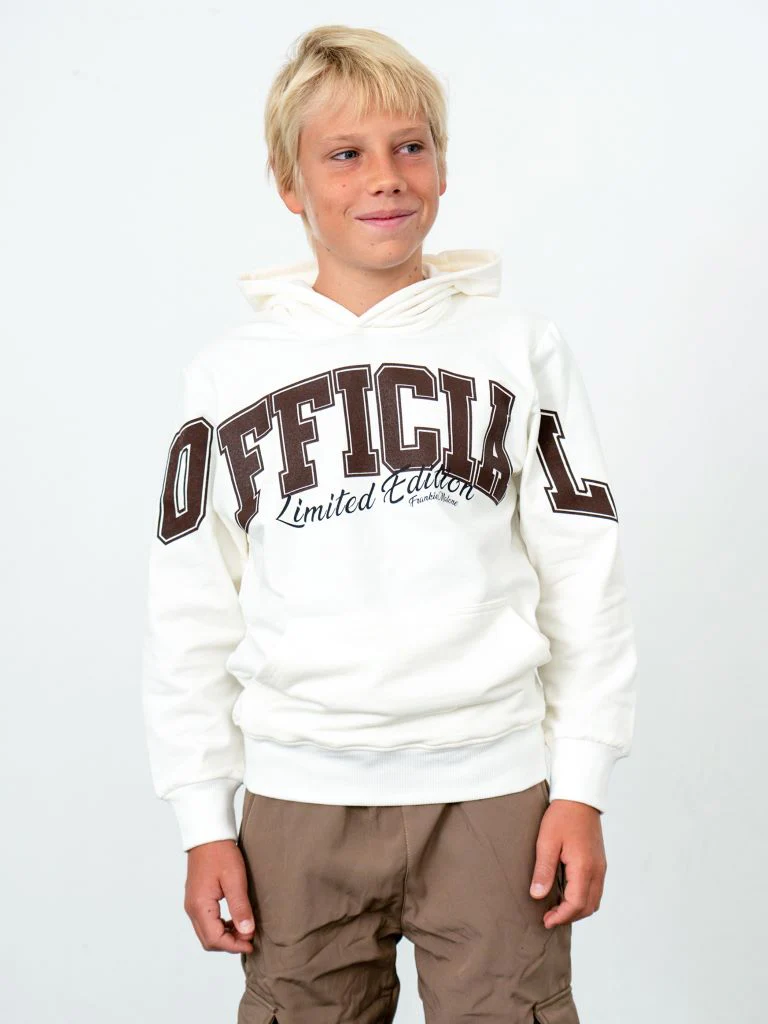 Felpa con scritta - immagine 3