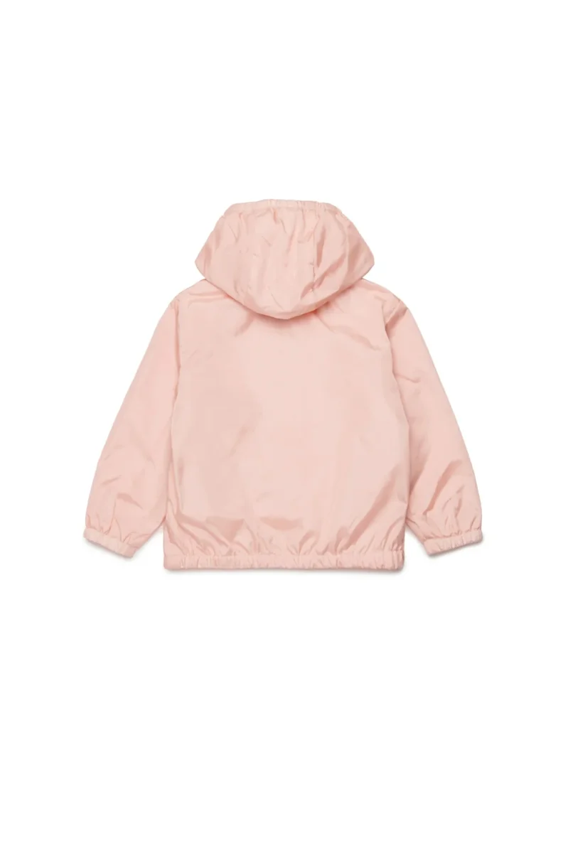 GIACCA ANTIVENTO ROSA CON LOGO NERO MARNI - immagine 3