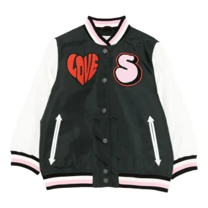GIACCA COLLEGE NERO CON FANTASIA STELLA MCCARTNEY
