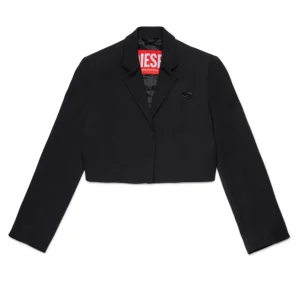 GIACCA CROPPED NERA DIESEL