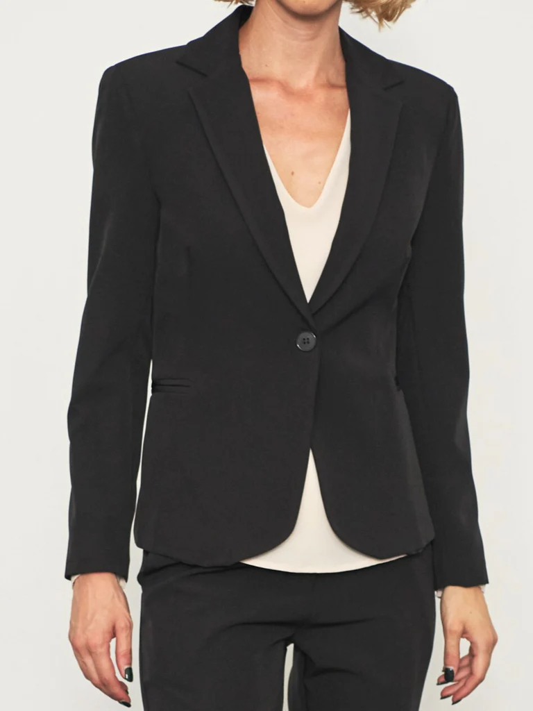 Giacca donna elegante monopetto