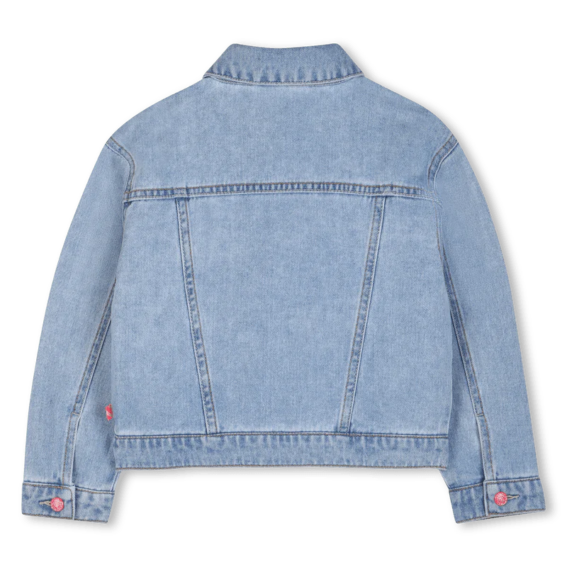 GIACCA IN JEANS CON STRASS BILLIEBLUSH - immagine 3