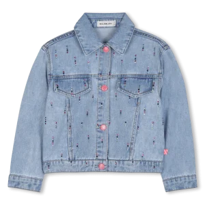 GIACCA IN JEANS CON STRASS BILLIEBLUSH