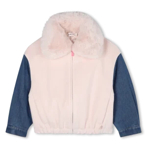 GIACCA IN LANA E MANICHE IN DENIM BILLIEBLUSH