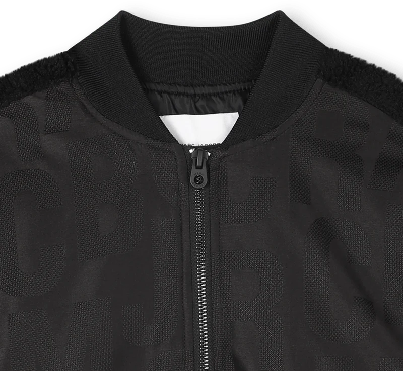 GIACCA NERA CON MONOGRAMMA MARC JACOBS - immagine 4