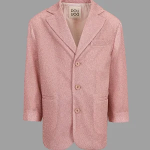 GIACCA ROSA GLITTERATA DOUUOD