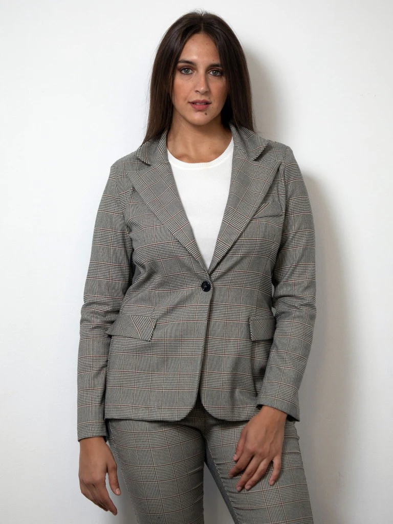 Giacca da completo in principe di galles - immagine 3