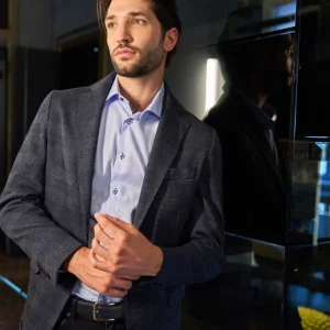 Giacca uomo fantasia micro-check