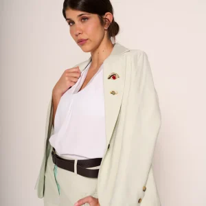 Giacca verdone Soft-Tailored