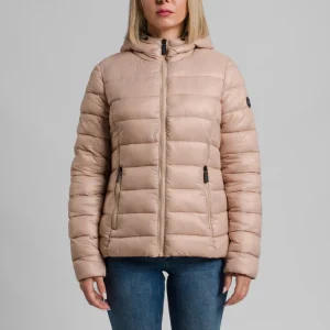 Giacca donna imbottita con cappuccio