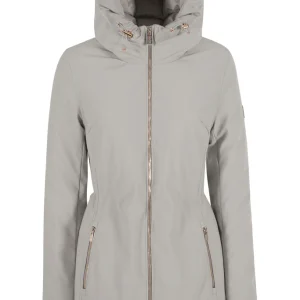 Giubbotto donna tecnico con cappuccio