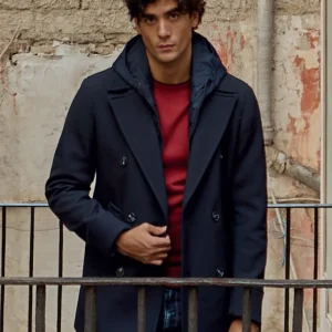 Giaccone doppiopetto uomo