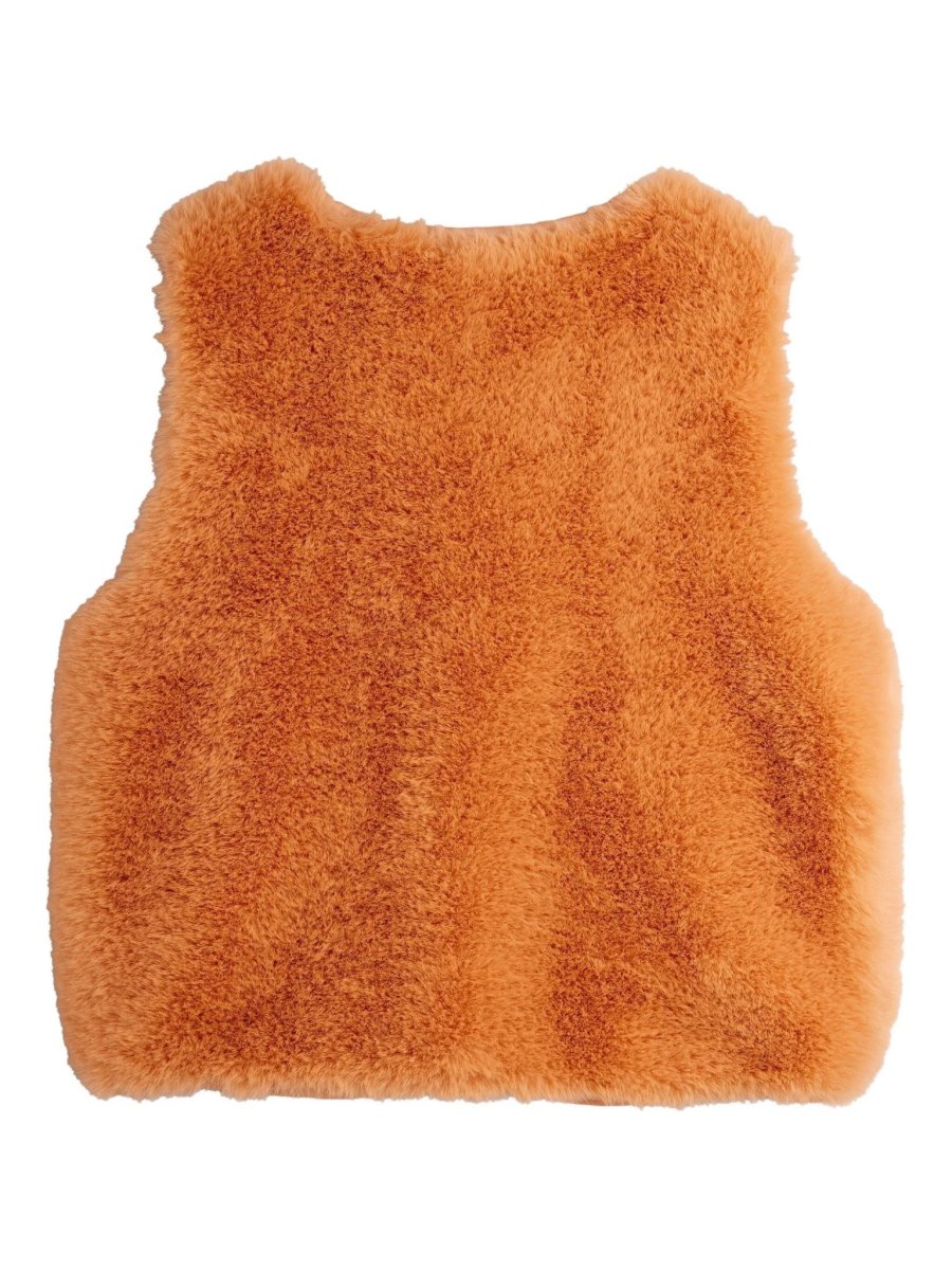 GILET IN ECOPELLICCIA CON TASCHE MINI RODINI - immagine 3