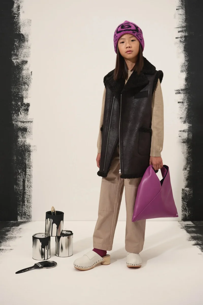 GILET MONTONE NERO MAISON MARGIELA - immagine 6