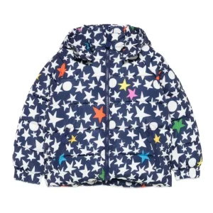 GIUBBINO BLU CON MOTIVO A STELLE DI STELLA MCCARTNEY