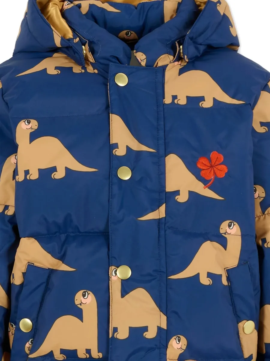 GIUBBINO BLU CON STAMPA DINOSAURO MINI RODINI - immagine 4