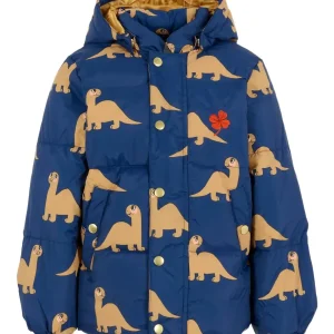 GIUBBINO BLU CON STAMPA DINOSAURO MINI RODINI