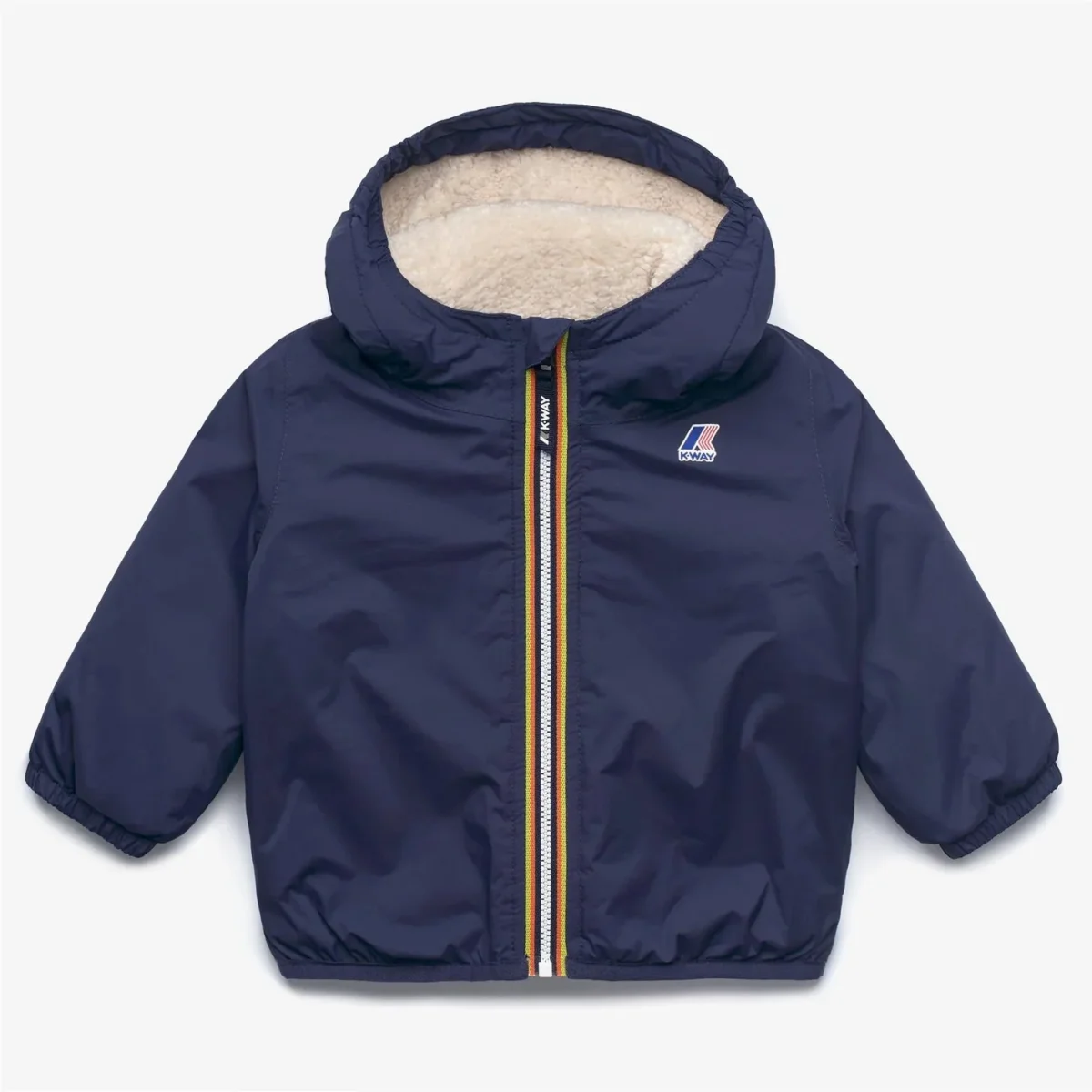 GIUBBINO BLU TEDDY K-WAY