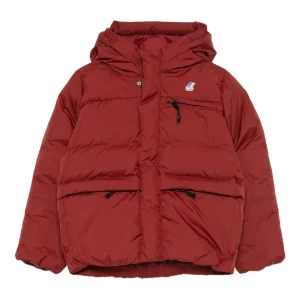 GIUBBINO CON TASCHINO SUL DAVANTI ROSSO K-WAY