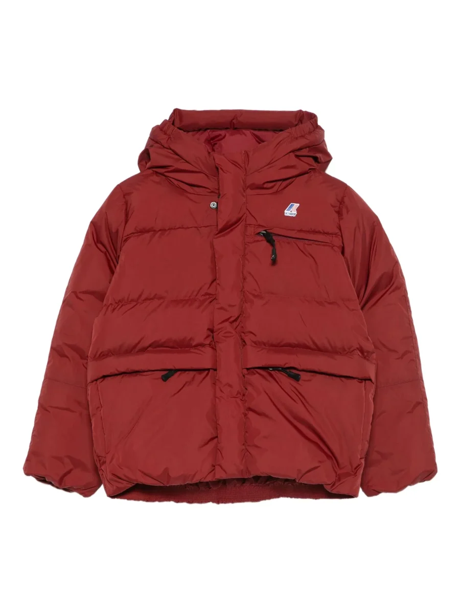 GIUBBINO CON TASCHINO SUL DAVANTI ROSSO K-WAY